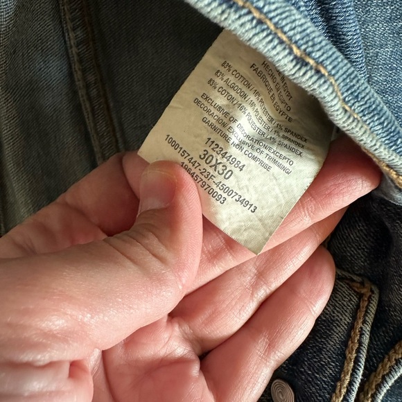 Wrangler Relaxed Bootcut Denim Jeans size 30x30 - Picture 3 of 5